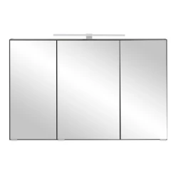 Spiegelkast Vikas 100cm 3 Deuren Met Verlichting - Antraciet -Songmics Winkel Ontwerp zonder titel 2022 06 28T163737.787 81a3