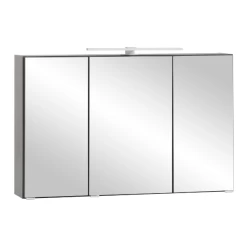 Spiegelkast Vikas 100cm 3 Deuren Met Verlichting - Antraciet -Songmics Winkel Ontwerp zonder titel 2022 06 28T163808.668 47a9