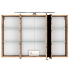 Spiegelkast Pisca 100cm 3 Deuren - Eik -Songmics Winkel Ontwerp zonder titel 2022 06 29T151506.912 db85