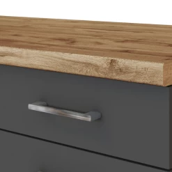 Keukenkast Sorrella 50cm 1 Deur & 1 Lade - Antraciet/eik -Songmics Winkel Ontwerp zonder titel 2022 06 30T132622.463 bb47