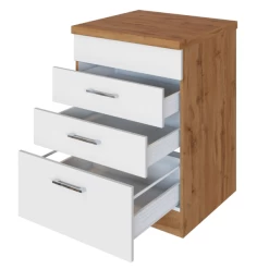 Keukenkast Voor Kookplaat Sorrella 3 Lades - Wit/eik. -Songmics Winkel Ontwerp zonder titel 2022 06 30T145644.100 1625