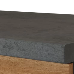 Gootsteenkast Sorrella 110cm Voor Vaatwasser 1 Deur - Eik/beton -Songmics Winkel Ontwerp zonder titel 2022 06 30T160636.269 5a34