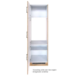 Keukenkast Voor Koelkast Sorrella 60cm 3 Deuren - Eik -Songmics Winkel Ontwerp zonder titel 2022 07 01T094841.884 77eb