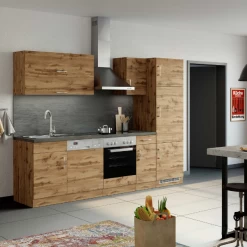 Keukenkast Voor Koelkast Sorrella 60cm 3 Deuren - Eik -Songmics Winkel Ontwerp zonder titel 2022 07 01T095043.564 14d3