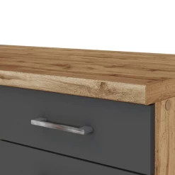 Kitchenette Sorrella 210cm Met Inbouwoven - Antraciet/eik -Songmics Winkel Ontwerp zonder titel 2022 07 11T154250.246 ba56