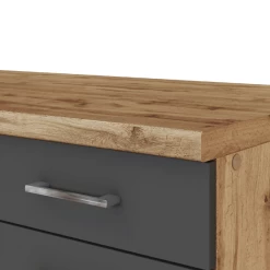 Kitchenette Sorrella 270cm Met Oven En Koelkast - Antraciet/eik -Songmics Winkel Ontwerp zonder titel 2022 07 12T161224.426 b74b