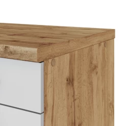 Kitchenette L-vorm Sorrella 210cm Met Ruimte Voor Oven En Vaatwas - Wit/eik -Songmics Winkel Ontwerp zonder titel 2022 07 14T082343.936 d9b9