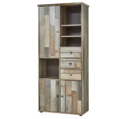 Buffetkast Clem 83cm 3 Deuren & 3 Lades - Driftwood -Songmics Winkel Ontwerp zonder titel 2022 08 05T110353.262 787d