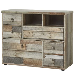 Commode Clem 99cm 1 Deur & 5 Lades - Driftwood -Songmics Winkel Ontwerp zonder titel 2022 08 05T111142.955 2ed5