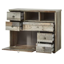 Commode Clem 99cm 1 Deur & 5 Lades - Driftwood -Songmics Winkel Ontwerp zonder titel 2022 08 05T111204.826 1e06