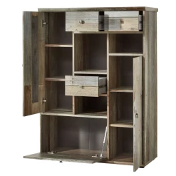 Buffetkast Clem 99cm Drie Deuren & Drie Lades - Driftwood -Songmics Winkel Ontwerp zonder titel 2022 08 05T112159.442 1b44