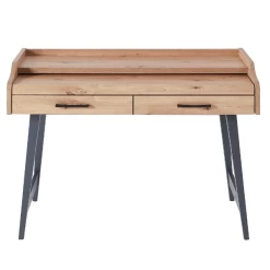 Bureau Inovo Uitschuifbaar Met 2 Lades - Eik/zwart -Songmics Winkel Ontwerp zonder titel 2022 08 09T093342.985 817b