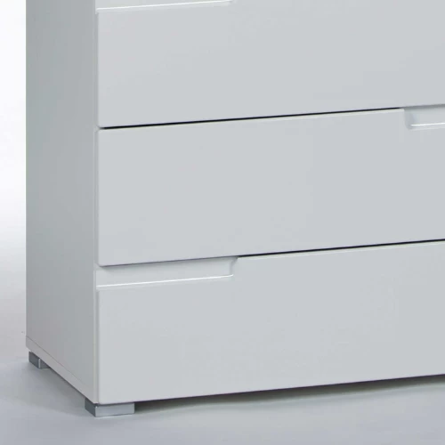 Commode Peso 65 Cm 4 Lades - Wit 4 Commode Peso 65 Cm 4 Lades - Wit - Afbeelding 2