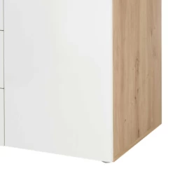 Commode Lobi 2 Deuren 4 Lades - Glanzend Wit/hout -Songmics Winkel Ontwerp zonder titel 2022 08 22T164113.543 c54c