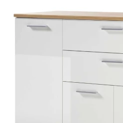 Commode Lobi 4 Deuren 2 Lades - Glanzend Wit/hout -Songmics Winkel Ontwerp zonder titel 2022 08 22T165458.692 f119