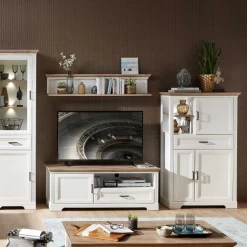 Commode Samine 3 Deuren & 1 Lade - Wit/eik -Songmics Winkel Ontwerp zonder titel 2022 08 29T090609.338 6d5a