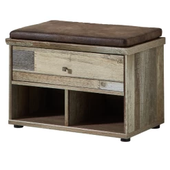 Halbankje Clem Met Zitkussen En Opberglade - Driftwood 7 Halbankje Clem Met Zitkussen En Opberglade - Driftwood -Songmics Winkel Ontwerp zonder titel 2022 09 19T160139.042 6571