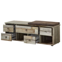 Halbankje Clem Met Zitkussen En 5 Opberglades - Driftwood -Songmics Winkel Ontwerp zonder titel 2022 09 19T160437.197 cecf