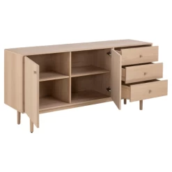 Dressoir Aston 160x40 Cm 2 Deuren & 3 Lades - Witte Eik 22 Dressoir Aston 160x40 Cm 2 Deuren & 3 Lades - Witte Eik -Songmics Winkel Ontwerp zonder titel 2022 10 21T095809.469 99e6