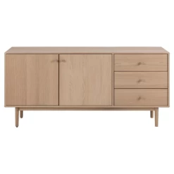 Dressoir Aston 160x40 Cm 2 Deuren & 3 Lades - Witte Eik 21 Dressoir Aston 160x40 Cm 2 Deuren & 3 Lades - Witte Eik -Songmics Winkel Ontwerp zonder titel 2022 10 21T095847.665 9f78