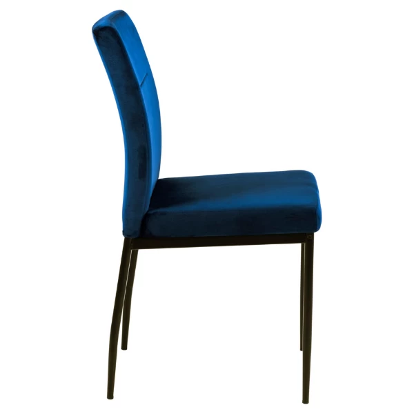 Eetkamerstoel Demi - Donkerblauw 10 Eetkamerstoel Demi - Donkerblauw - Afbeelding 8