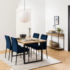 Eetkamerstoel Demi - Donkerblauw 13 Eetkamerstoel Demi - Donkerblauw -Songmics Winkel Ontwerp zonder titel 2022 10 21T141249.725 c841