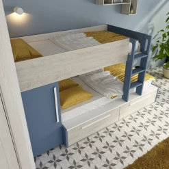 Stapelbed Fleur Met Kast & Lades - Blauw -Songmics Winkel Ontwerp zonder titel 2022 10 24T135042.600 6e60