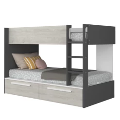 Stapelbed Fleur Met Bedlades - Grijs -Songmics Winkel Ontwerp zonder titel 2022 10 24T141441.161 6c8e