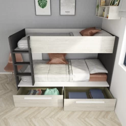 Stapelbed Fleur Met Bedlades - Grijs -Songmics Winkel Ontwerp zonder titel 2022 10 24T141605.594 e1e1