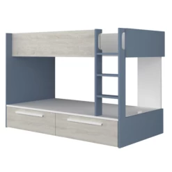 Stapelbed Fleur Met Bedlades - Blauw -Songmics Winkel Ontwerp zonder titel 2022 10 24T142016.482 dd1b