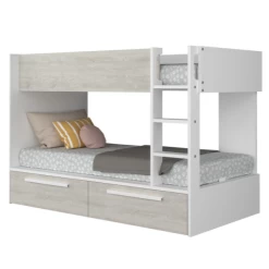 Stapelbed Fleur Met Bedlades - Wit -Songmics Winkel Ontwerp zonder titel 2022 10 24T142708.026 5d50