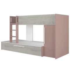 Stapelbed Fleur Met Kast & Bedlade - Oudroze -Songmics Winkel Ontwerp zonder titel 2022 10 24T143729.977 9c10