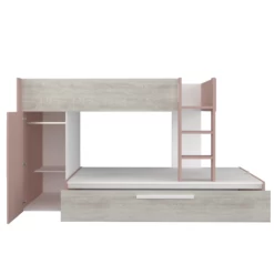 Stapelbed Fleur Met Kast & Bedlade - Oudroze -Songmics Winkel Ontwerp zonder titel 2022 10 24T143839.347 2587