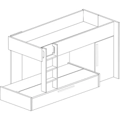 Stapelbed Fleur Met Kast & Bedlade - Grijs -Songmics Winkel Ontwerp zonder titel 2022 10 24T144250.397 a3ea