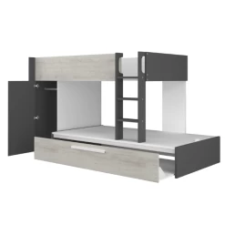 Stapelbed Fleur Met Kast & Bedlade - Grijs -Songmics Winkel Ontwerp zonder titel 2022 10 24T144635.811 674a