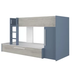 Stapelbed Fleur Met Kast & Bedlade - Blauw -Songmics Winkel Ontwerp zonder titel 2022 10 24T145101.917 d77e