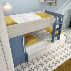 Stapelbed Fleur Met Kast & Bedlade - Blauw -Songmics Winkel Ontwerp zonder titel 2022 10 24T145424.588 98db