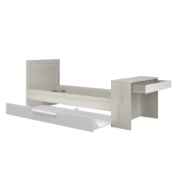 Bed Shipley 90x200 Met Bureau En Bedlade - Grenen/ Wit -Songmics Winkel Ontwerp zonder titel 2022 10 24T154953.474 154d