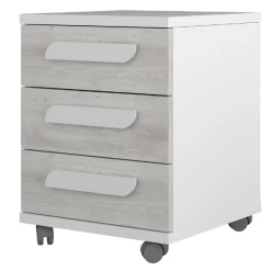 Nachtkastje Bo0 Met Wieltjes, 3 Lades En Langwerpige Handgreep - Wit/grenen 13 Nachtkastje Bo0 Met Wieltjes, 3 Lades En Langwerpige Handgreep - Wit/grenen -Songmics Winkel Ontwerp zonder titel 2022 10 24T161859.216 0ec5