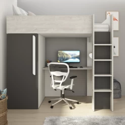 Hoogslaper Bo9 90x200 Cm Met Bureau & Kast - Antraciet -Songmics Winkel Ontwerp zonder titel 2022 10 25T081828.223 9208