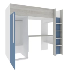 Hoogslaper Bo9 90x200 Cm Met Bureau & Kast - Blauw -Songmics Winkel Ontwerp zonder titel 2022 10 25T082226.666 13bf