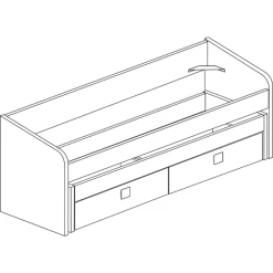 Bed Bo12 Met Onderschuifbed En 2 Lades - Oudroze -Songmics Winkel Ontwerp zonder titel 2022 10 25T093923.733 71a5