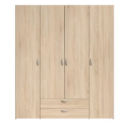 Opbergkast Salvador 4 Deuren & 2 Laden - Sonoma Eik -Songmics Winkel Ontwerp zonder titel 2022 10 27T095008.883 077e