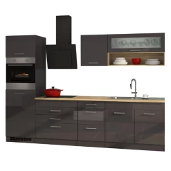 Kitchenette Ragnar 290cm Met Oven En Koelkast - Hoogglans Antraciet -Songmics Winkel Ontwerp zonder titel 2022 11 15T113116.562 1ee6