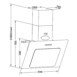 Kitchenette Ragnar 290cm Met Oven En Koelkast - Hoogglans Wit -Songmics Winkel Ontwerp zonder titel 2022 11 15T114859.628 d210