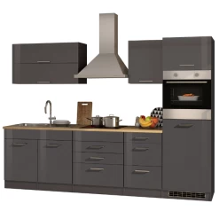 Kitchenette Ragnar 290cm Met Oven - Hoogglans Antraciet -Songmics Winkel Ontwerp zonder titel 2022 12 02T101946.648 713c