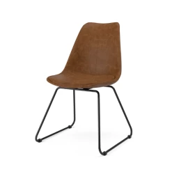 Kuipstoel Liane Kunstleer - Bruin -Songmics Winkel Ontwerp zonder titel 2022 12 06T114453.156 952f