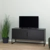 Tv-meubel Trend 118 Cm- Zwart Essenhout -Songmics Winkel Ontwerp zonder titel 2022 12 06T135643.207 1314