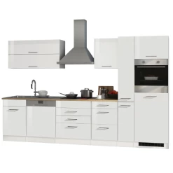 Kitchenette Ragnar 330cm Met Koelkast, Oven En Vaatwas - Hoogglans Wit -Songmics Winkel Ontwerp zonder titel 2022 12 09T145601.009 aac9