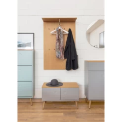 Bank Dot Met Opbergruimte - Eik/grijs 11 Bank Dot Met Opbergruimte - Eik/grijs -Songmics Winkel Ontwerp zonder titel 2022 12 14T104601.564 8a0c